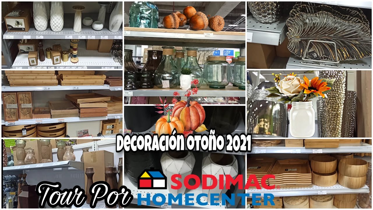 DECORACI&Oacute;N DE TEMPORADA OTO&Ntilde;O 2021 / TOUR POR HOMECENTER BARRANQUILLA / El Blog De Nelu