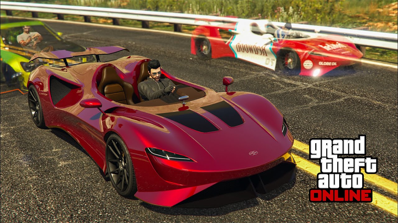 GTA 5 Racing - Vantablack Circuit in the Luiva