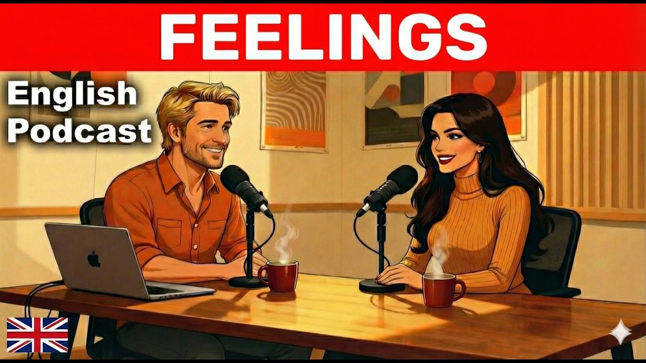 How to Talk About Your Feelings in English | English Conversation Practice | English Podcast