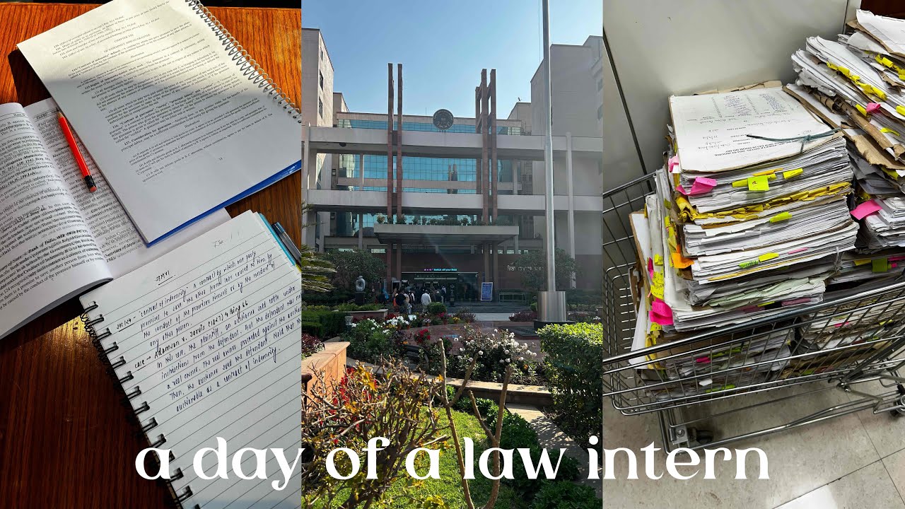 A day in my life as a Law Intern ⚖️