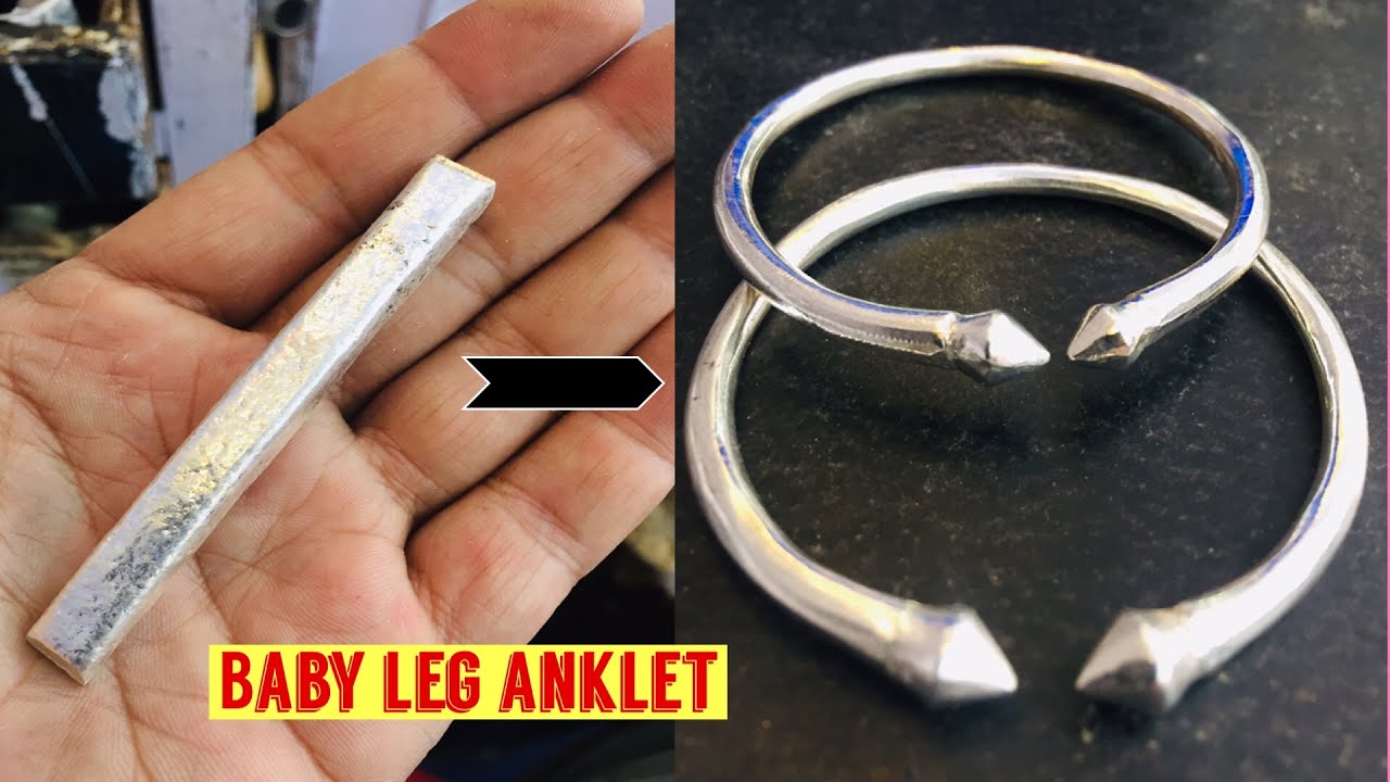 Making Silver Anklet for Baby’s