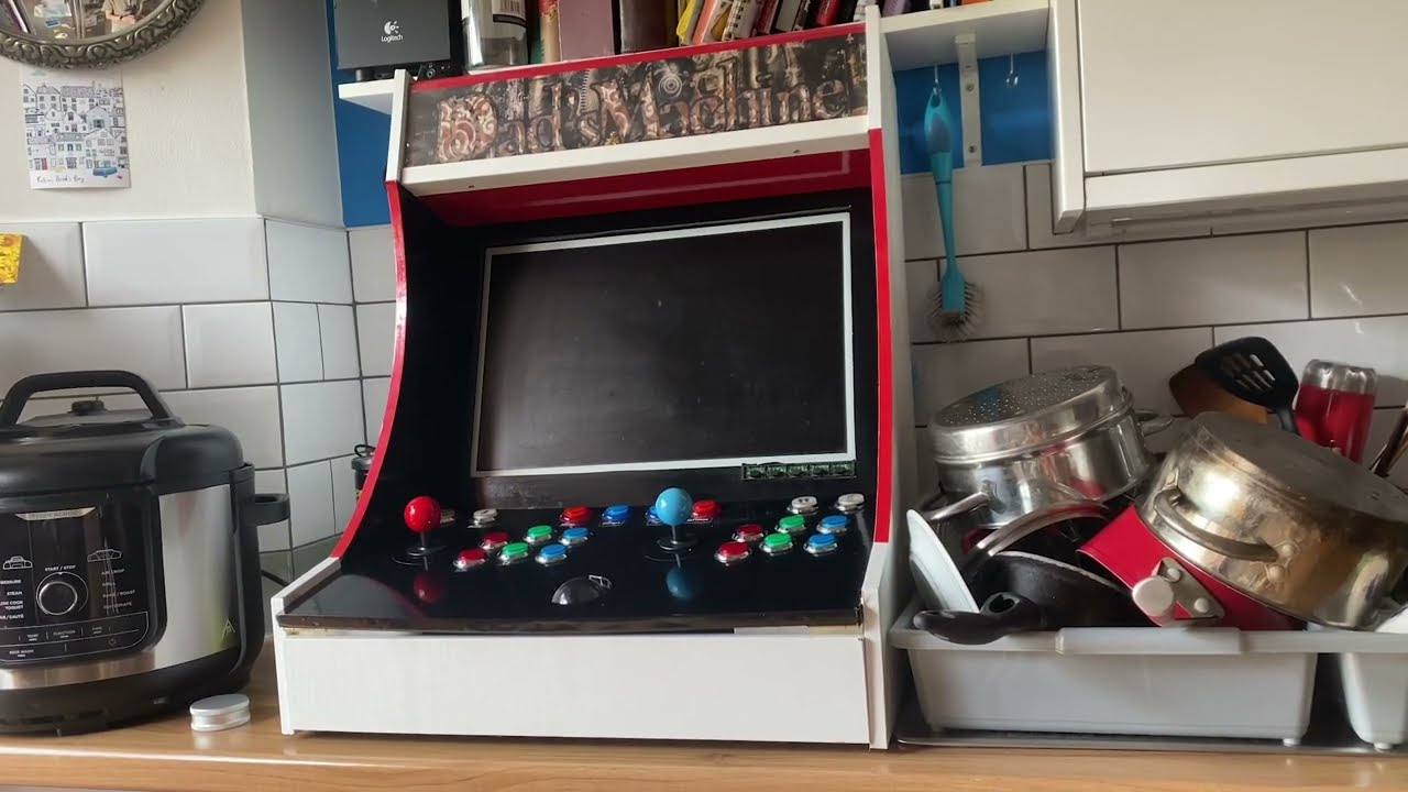 Adding a Trackball to my Dad's Machine an 80's arcade cabinet