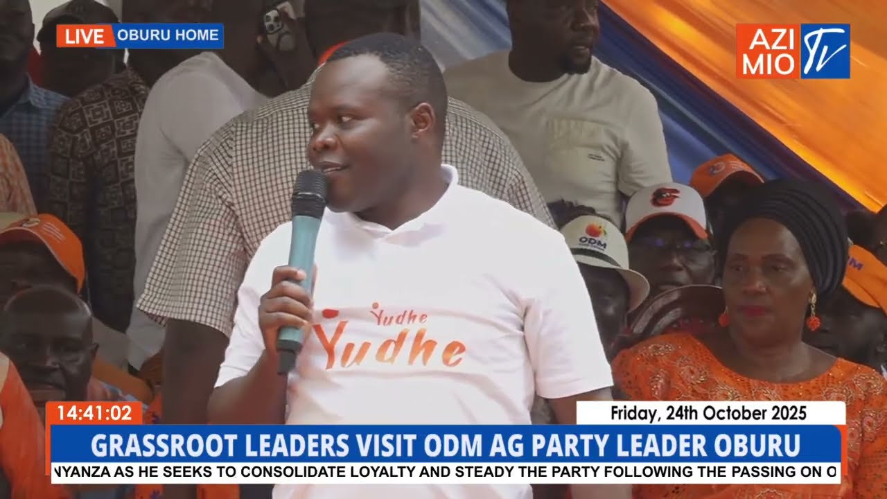 Sen. Eddy Oketch DRUMS UP support for Winnie Odinga as Party seeks to find Raila Odinga successor