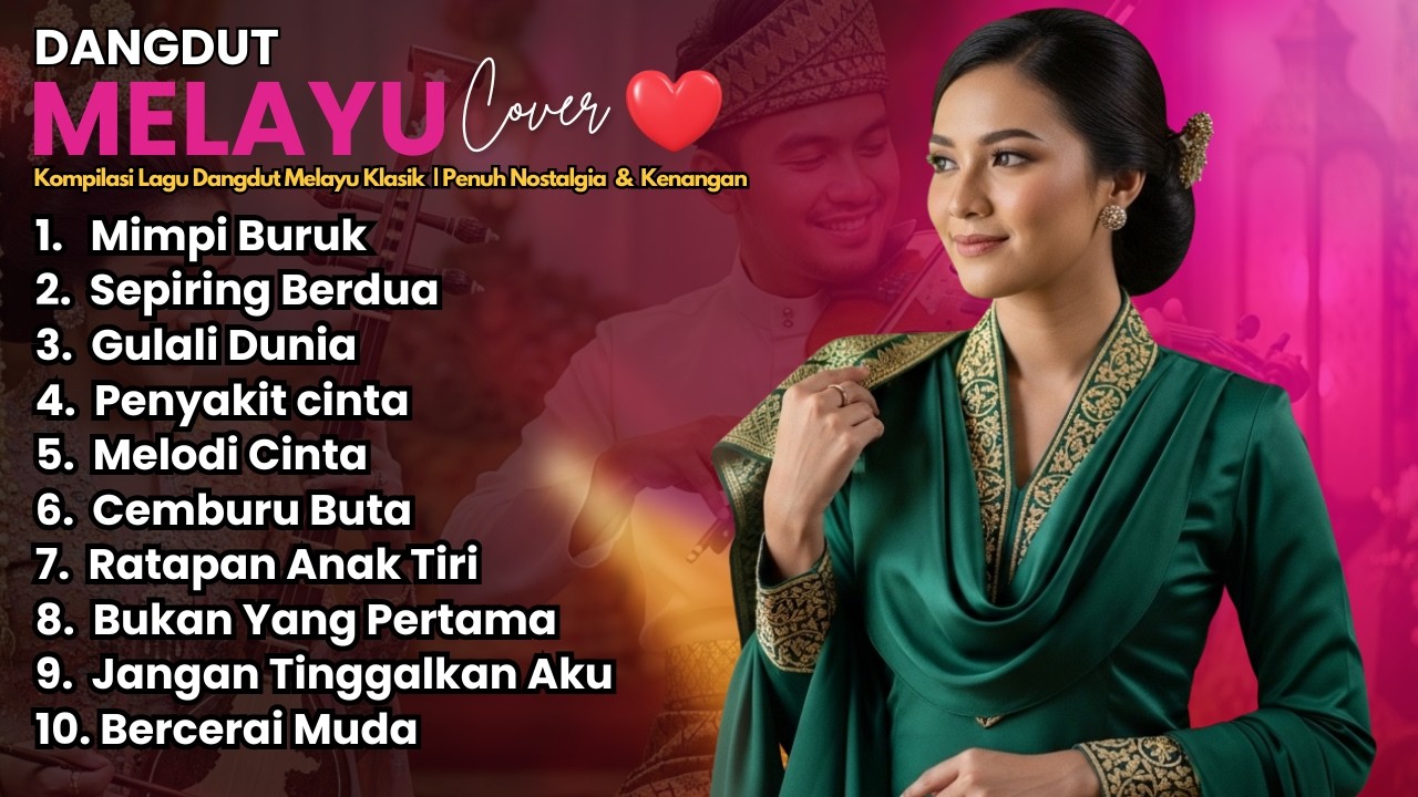 Kompilasi Lagu Dangdut Melayu Klasik | Penuh Nostalgia & Kenangan