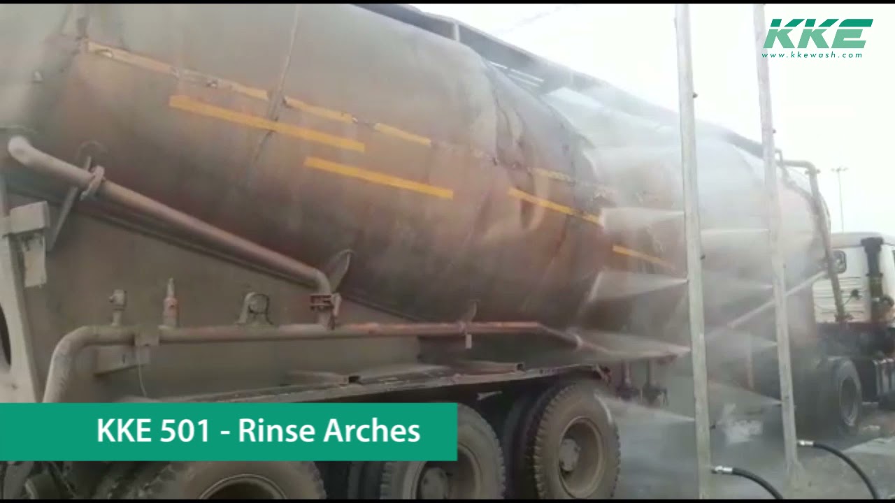 Can the Cement Trucks be washed? Doesn't it wet the Cement?