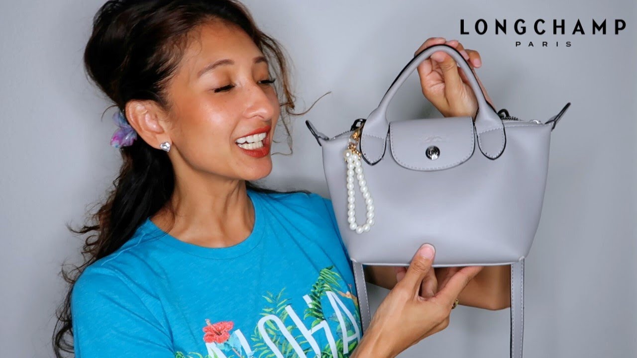 LONGCHAMP Le Pliage Extra Small Lamb Skin Tote Review + What Fits & Size Comparison