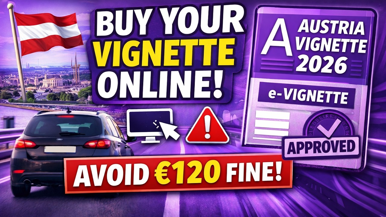 How to Buy Austria Vignette Online (2026) | Step-by-Step Guide / Tutorial (E-vignette)
