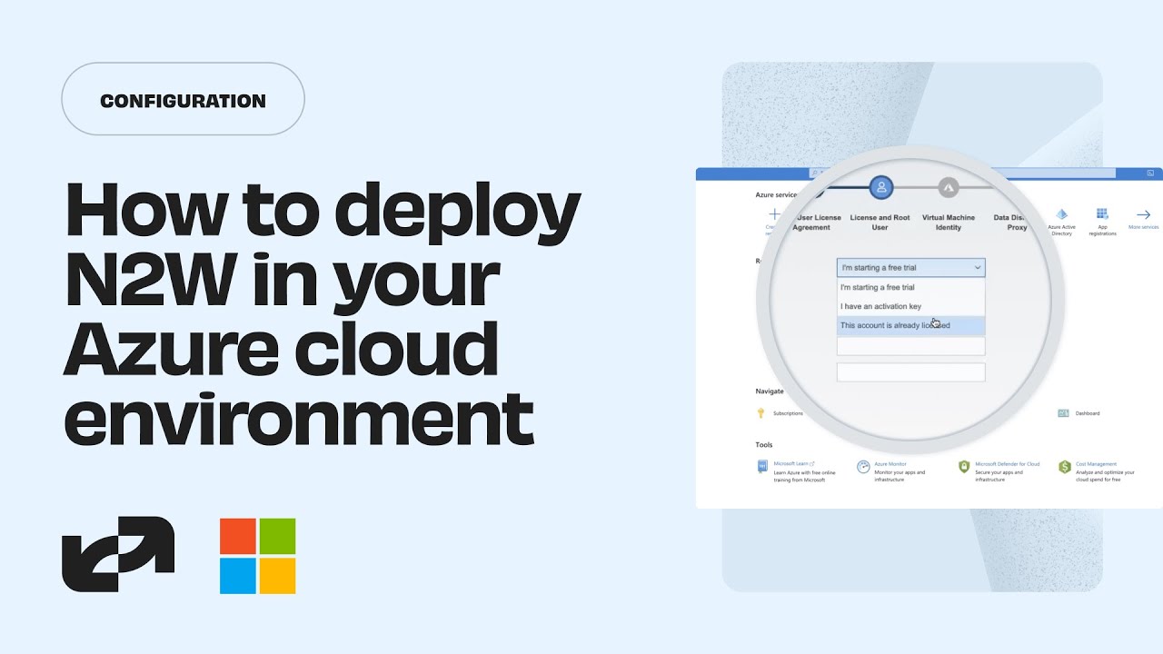 [Tutorial] Getting Started: How to Install and Configure N2W on Azure