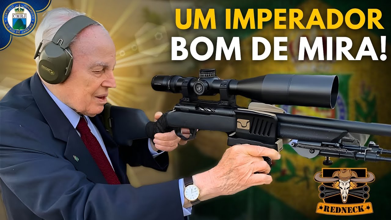 DOM BERTRAND visita clube de tiro RED NECK, em São Paulo
