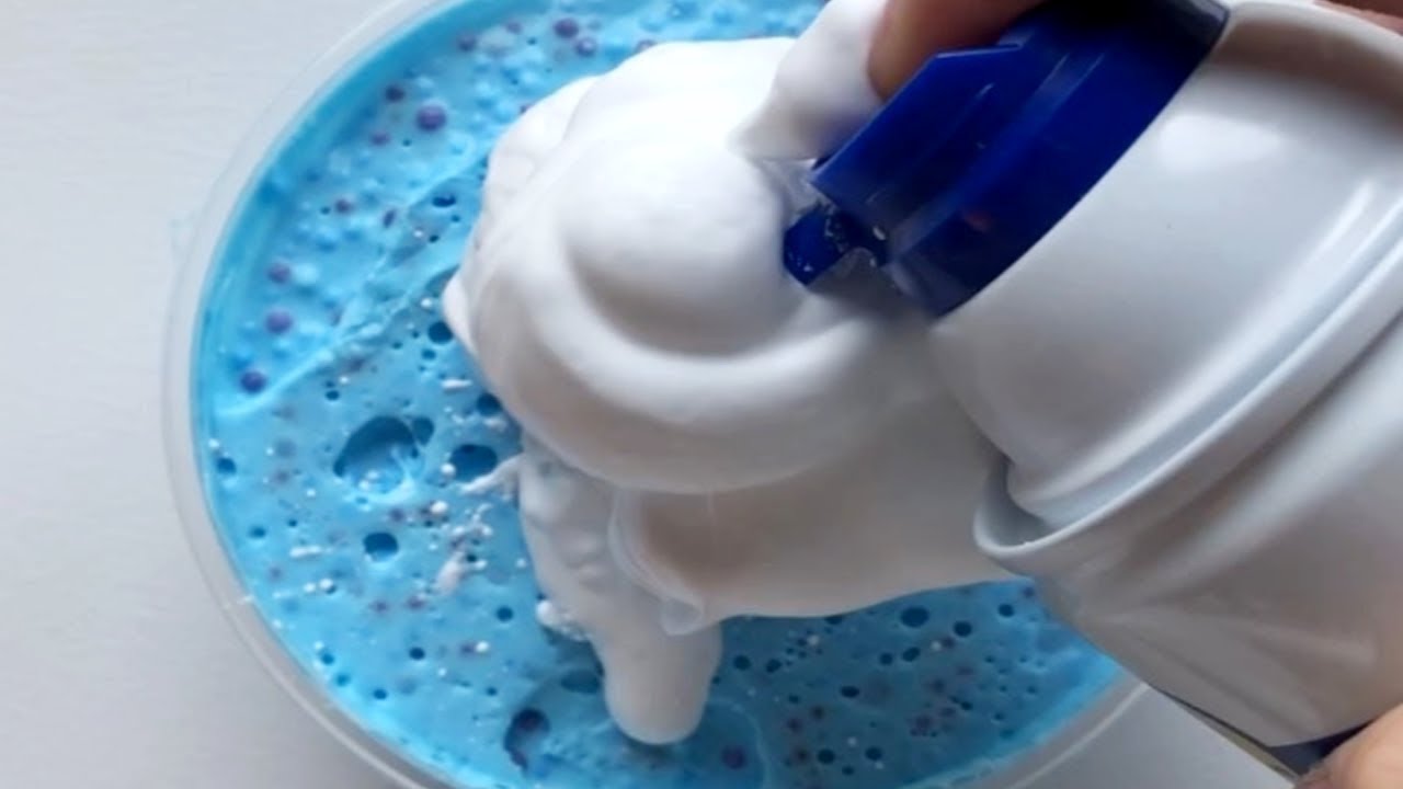 Shaving Foam Slime - Most Satisfying Slime Asmr Video Compilation !!