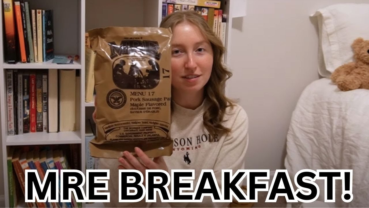 MRE Review Menu 17 Pork Sausage Patty Maple Flavored | my new favorite ration! | a chaotic review