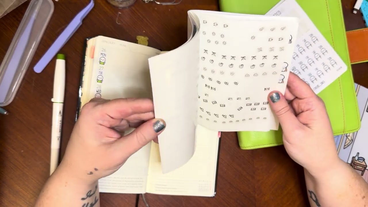 Plan with Me in my Hobonichi Weeks/Cousin!