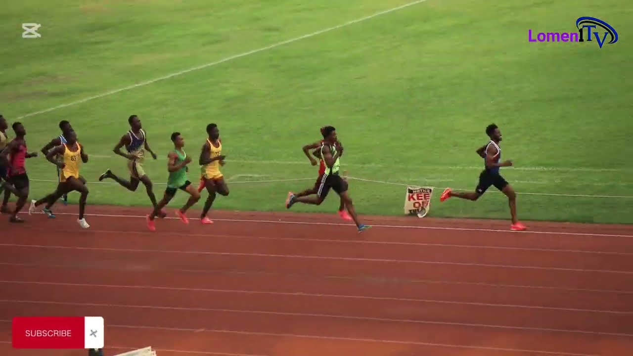 Men’s 1500m final. GUSA games. CapeCoast2025.