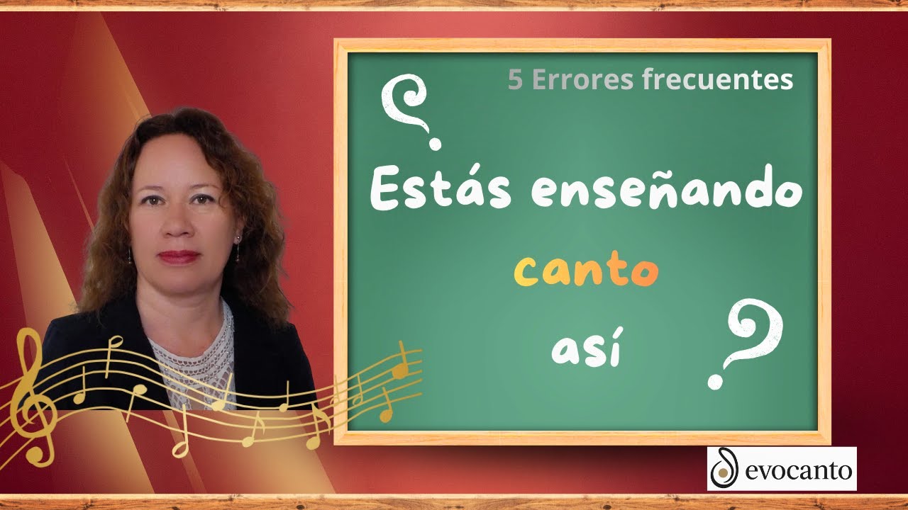 5 errores que cometemos al enseñar canto (y que bloquean a tus alumnos) | Cómo evitarlos