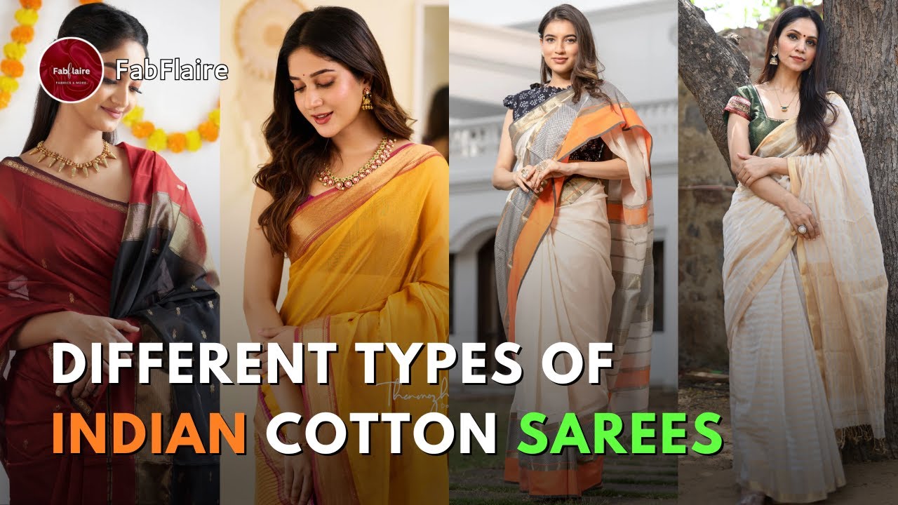 Popular Types of Cotton Sarees in India: A Complete Guide.