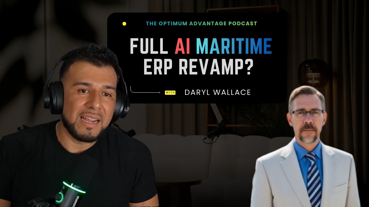 This AI System Can Run an ENTIRE Maritime Company (ERP Explained in Plain English)