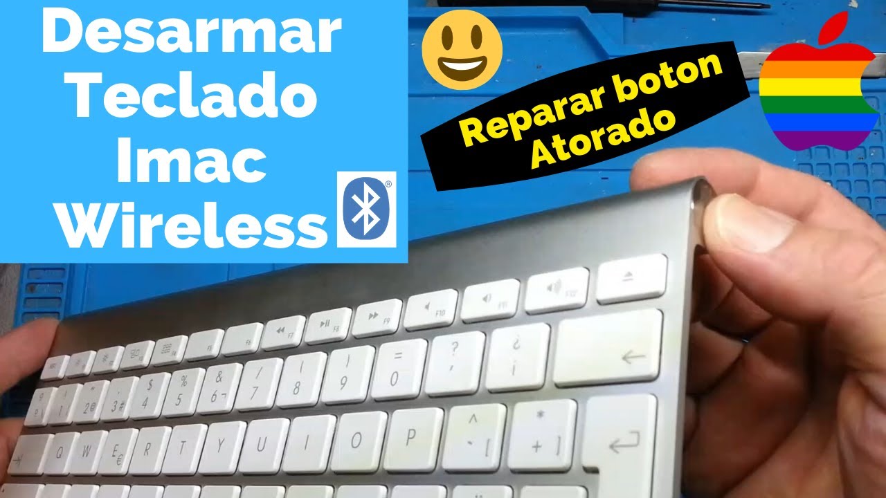 Abrir Teclado Imac Wireless Bluetooth | Reparar boton de encendido atorado