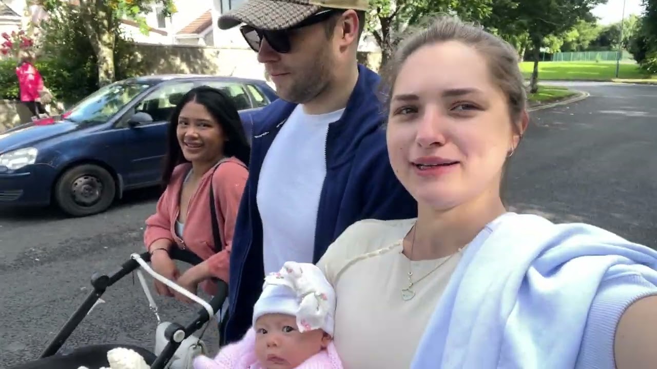 WALKING HOME AFTER TENNIS - 7 week POSTPARTUM 