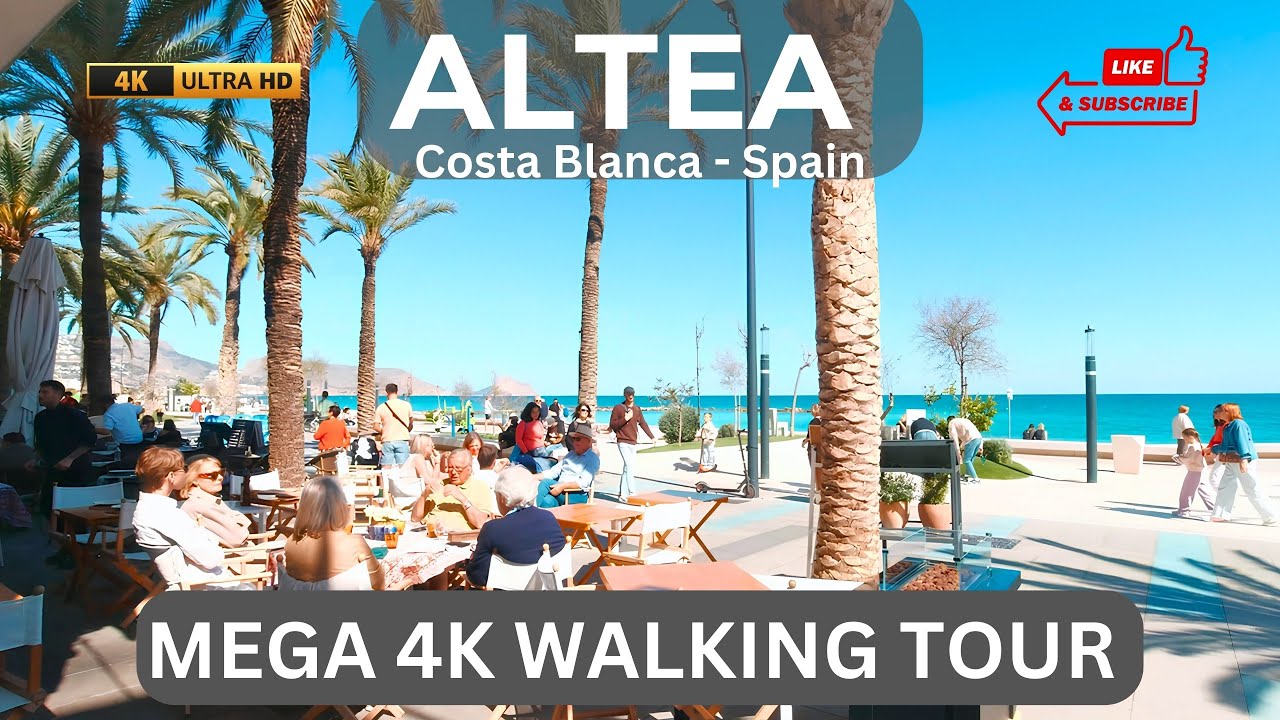 Charming Altea: A Sunday Stroll Through Spain's Hidden Gem  #alteaspain #walkingtour
