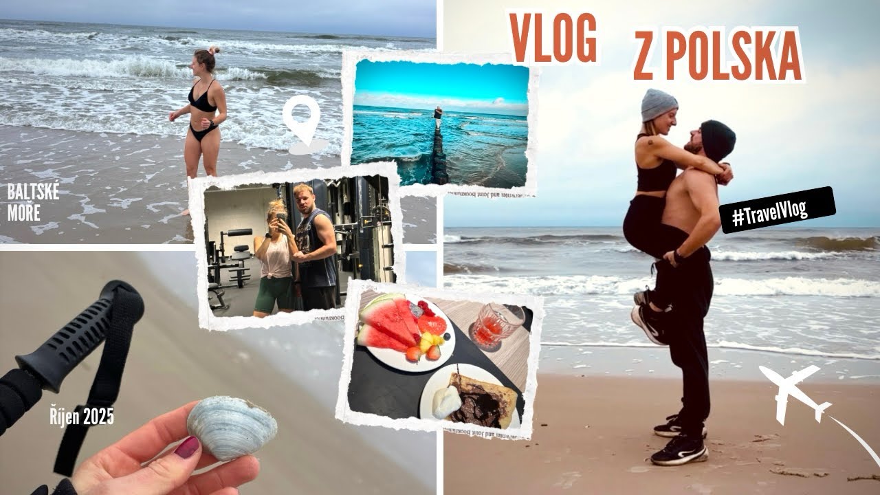 VLOG ~ PODZIM U BALTSKÉHO MOŘE 🇵🇱🌊🍂