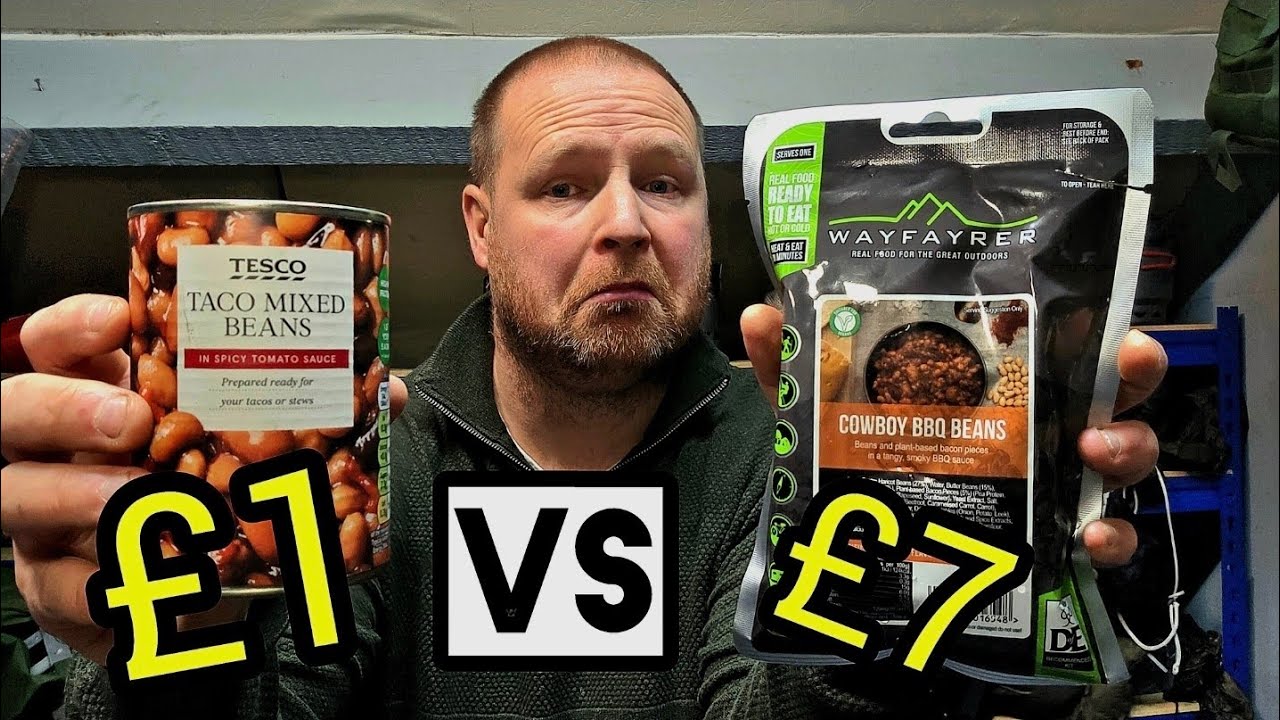 Can a £1 Tin of Beans Beat a £7 Camping Meal?