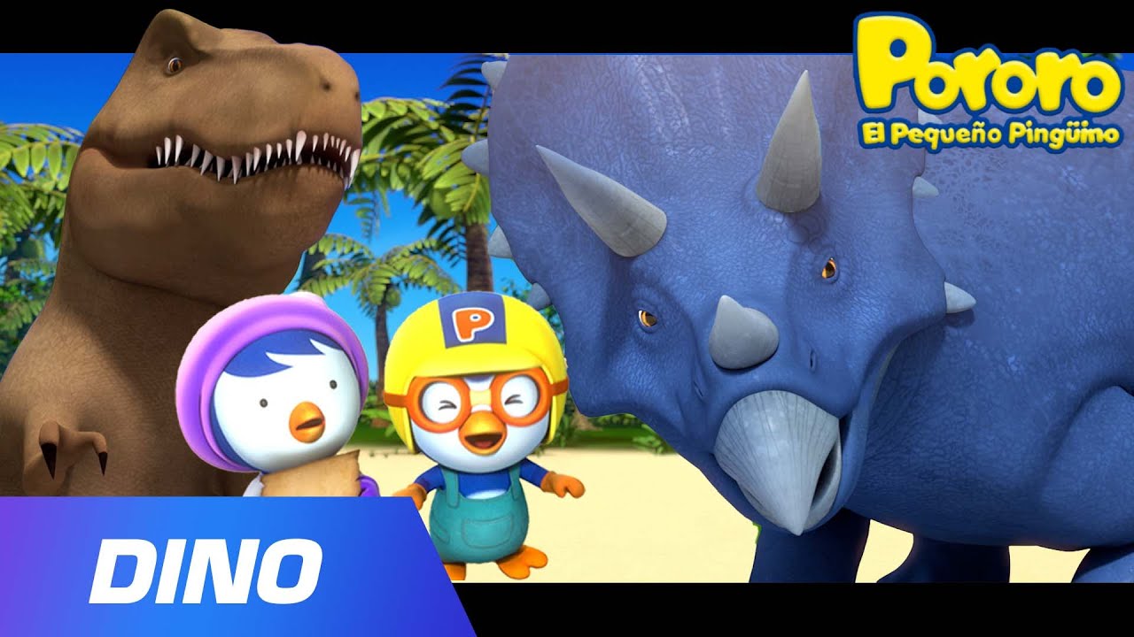 Aventura de dinosaurios Pororo #2 | T-REX | Canciónes de dinosaurio | Mundo Dino Pororo