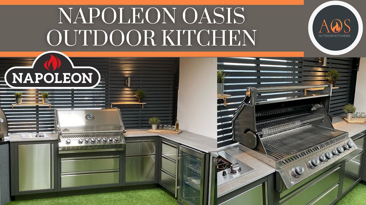 NAPOLEON OASIS OUTDOOR KITCHEN REVIEW | AOS OUTDOOR KITCHEN SHOWROOM | RINGWOOD | UK