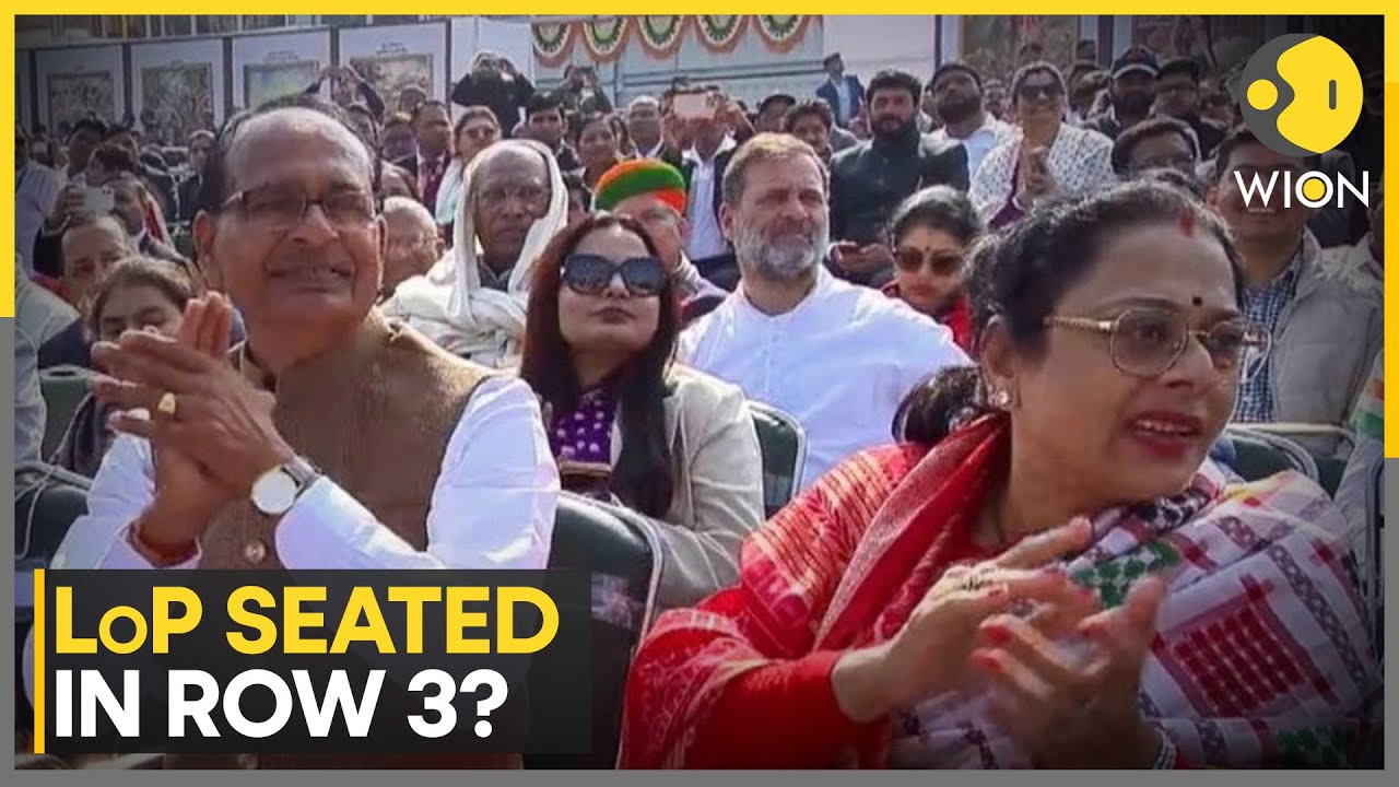 Republic Day 2026: Republic Day Row 3 Seat For Rahul Gandhi Sparks Protocol Row | WION