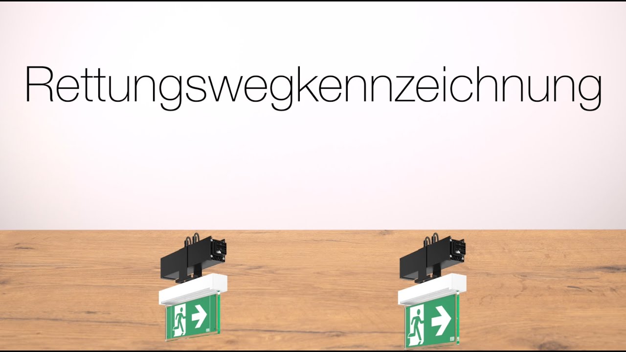 Wenige Handgriffe: Rettungswegkennzeichnung f&uuml;r LINEDO | Lichtbandsystem