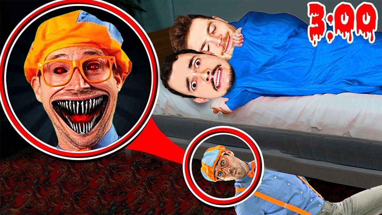 FILME DICH NIEMALS oder BLIPPI KOMMT beim SCHLAFEN um 3 UHR nachts !!
