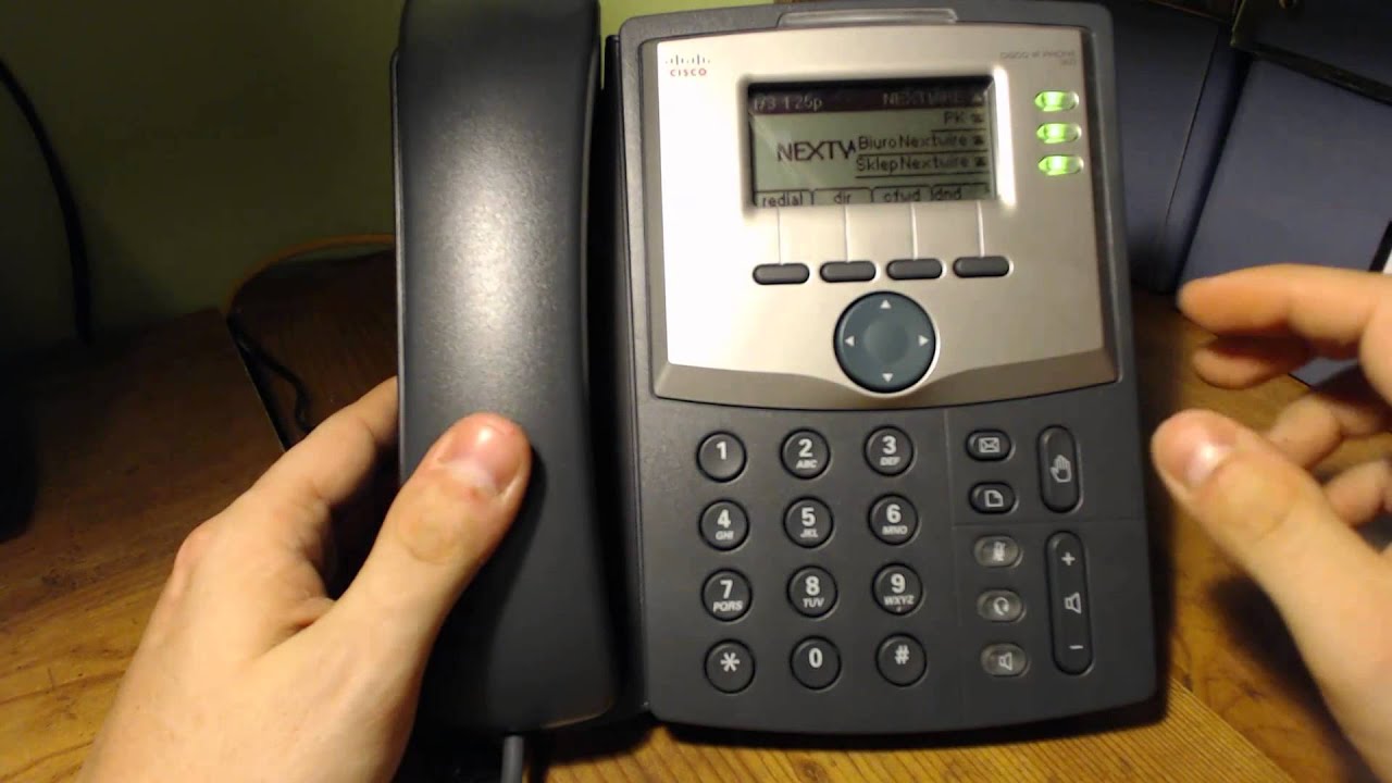 Prezentacja Telefonu VoIP Cisco SPA303