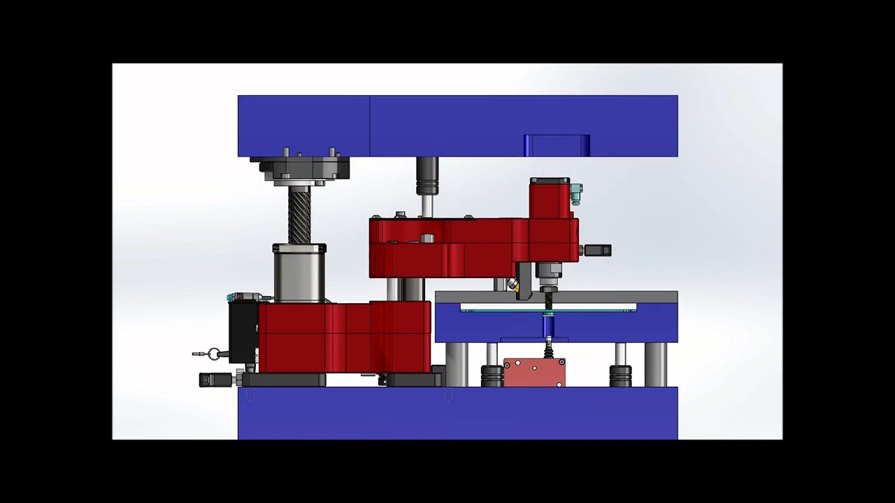 Pronic - In-Die Tapping unit - STS unit with mechanical motorization Kinematic details