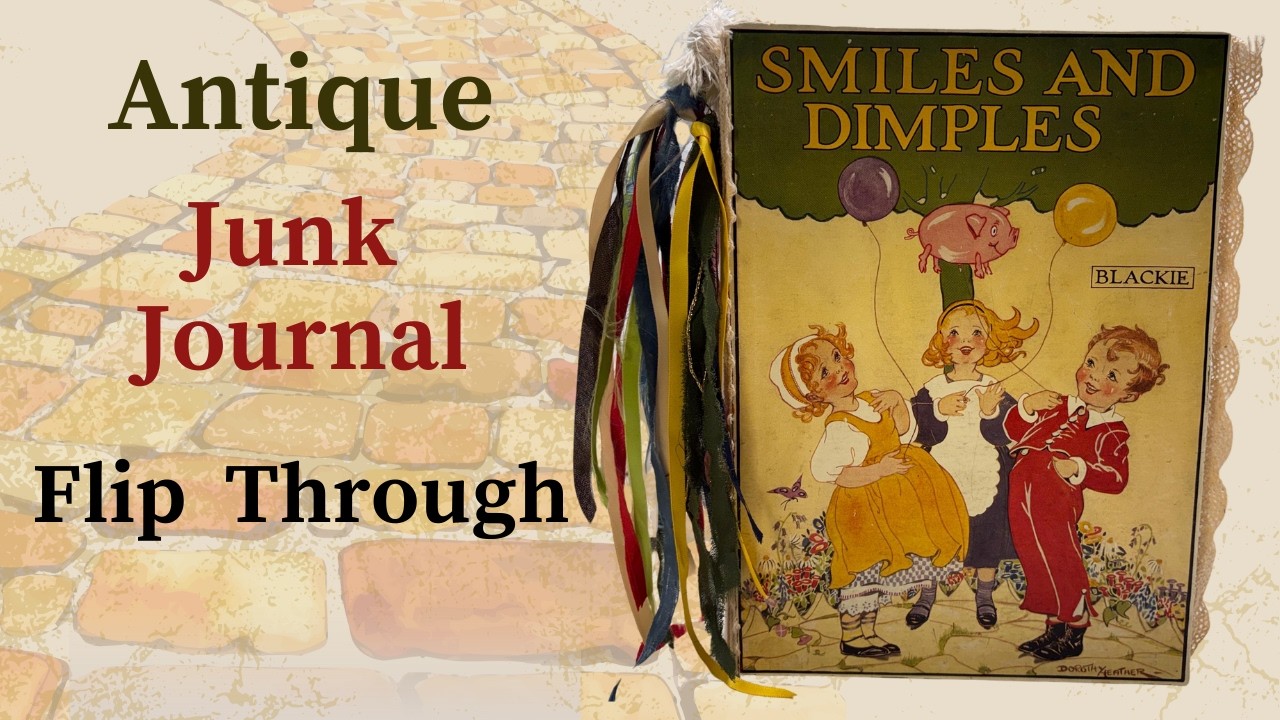 ПРОДАНО - Очаровательный старинный дневник в стиле 