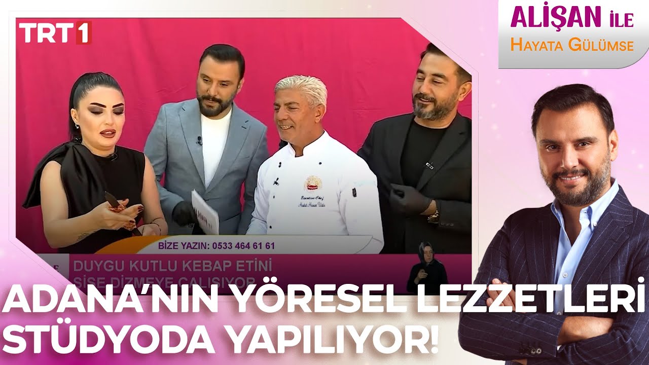 Adana'nın yöresel lezzetleri stüdyoda yapılıyor! | @trt1