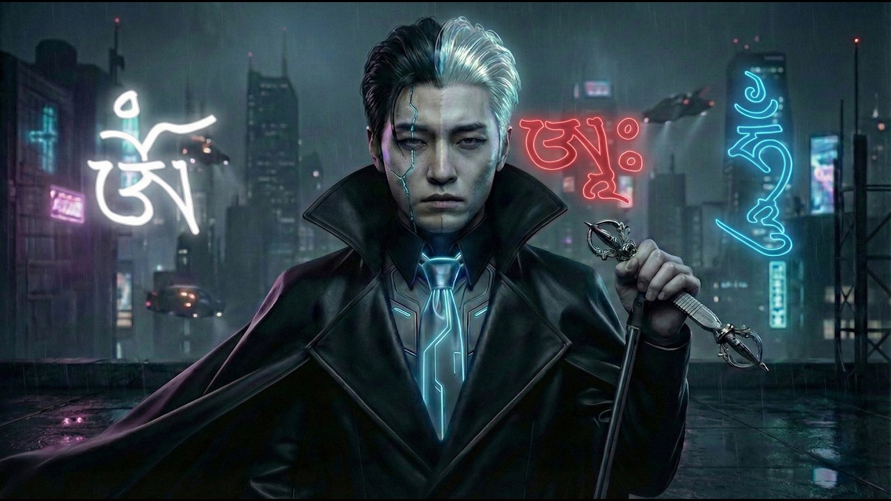【賽博佛曲】格薩爾王：重啟命運核心，全域勝利頻率｜突破現狀的絕對權威音頻金鑰 (覺醒/轉運)｜40Hz 腦波優化｜極速除障與權勢招財