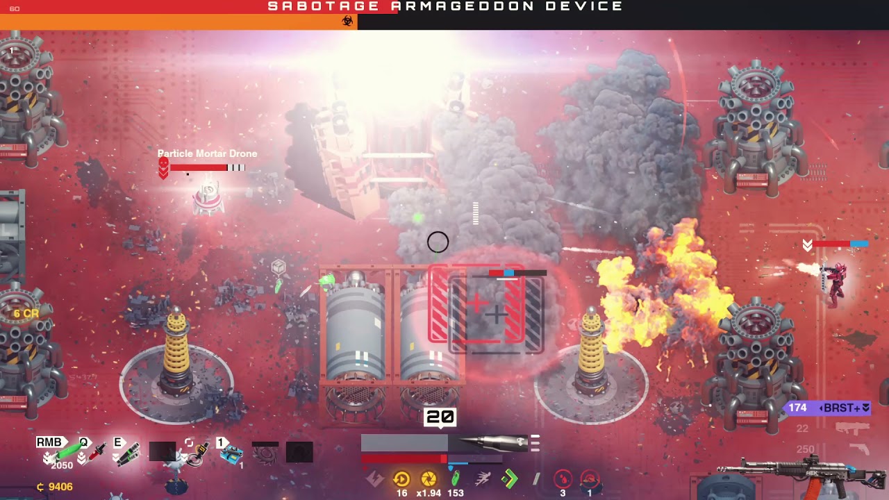 SYNTHETIK: Legion Rising - Raider Gameplay - Last Defender & Heart of Armageddon - 220% Difficulty