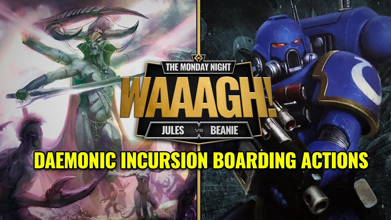 DAEMONIC INCURSION - Boarding Actions Battle Report - Warhammer 40K