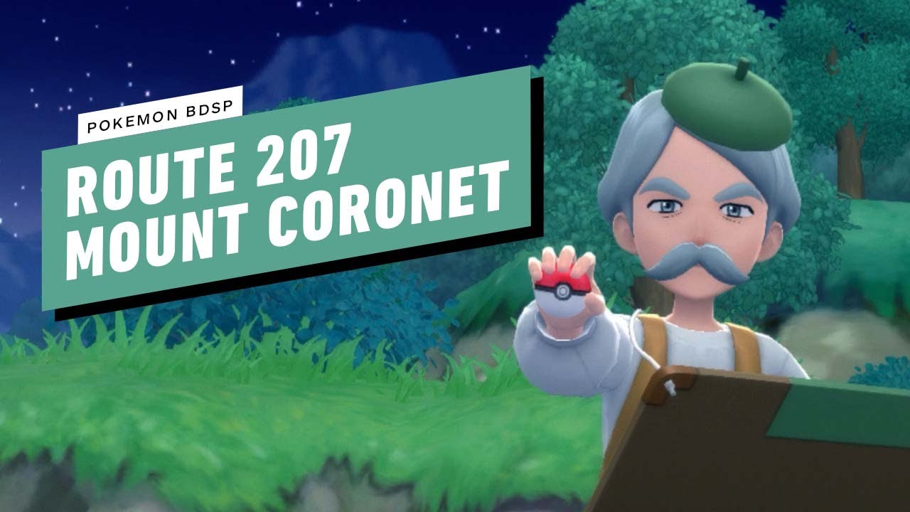Pokemon Brilliant Diamond Shining Pearl Walkthrough Part 13 - Route 207, Mount Coronet