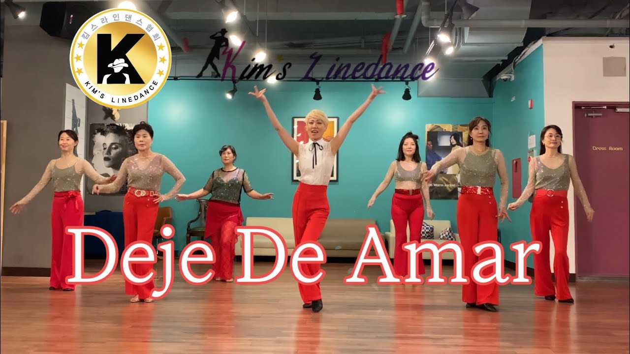 Deje De Amar Linedance 중급라인댄스 킴스라인댄스 수요강남반 [Choreo: Wil Bos]