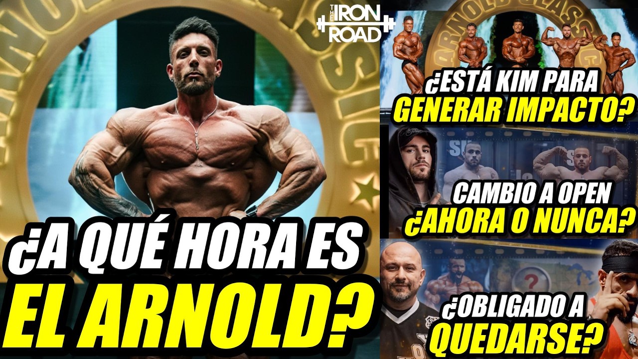 THE IRON ROAD| ¿A QUE HORA ES EL ARNOLD? ¿QUIÉNES ESTARÁN en el DIRECTO? ¿Josema CAMINO al OPEN?