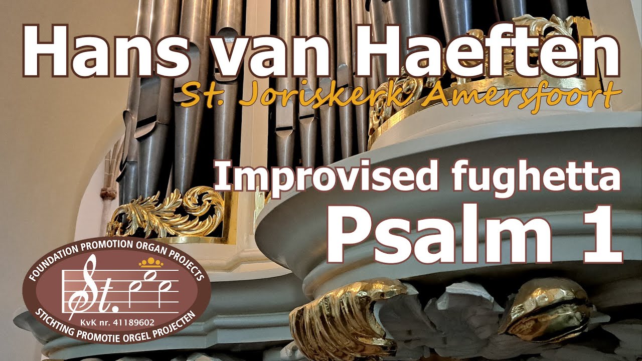 Hans van Haeften IMPROVISED FUGHETTA  Psalm 1 Naber Organ  Amersfoort [NL] #promotionorganprojects