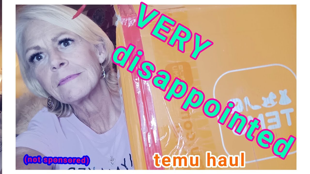 VERY disappointed... :: temu haul