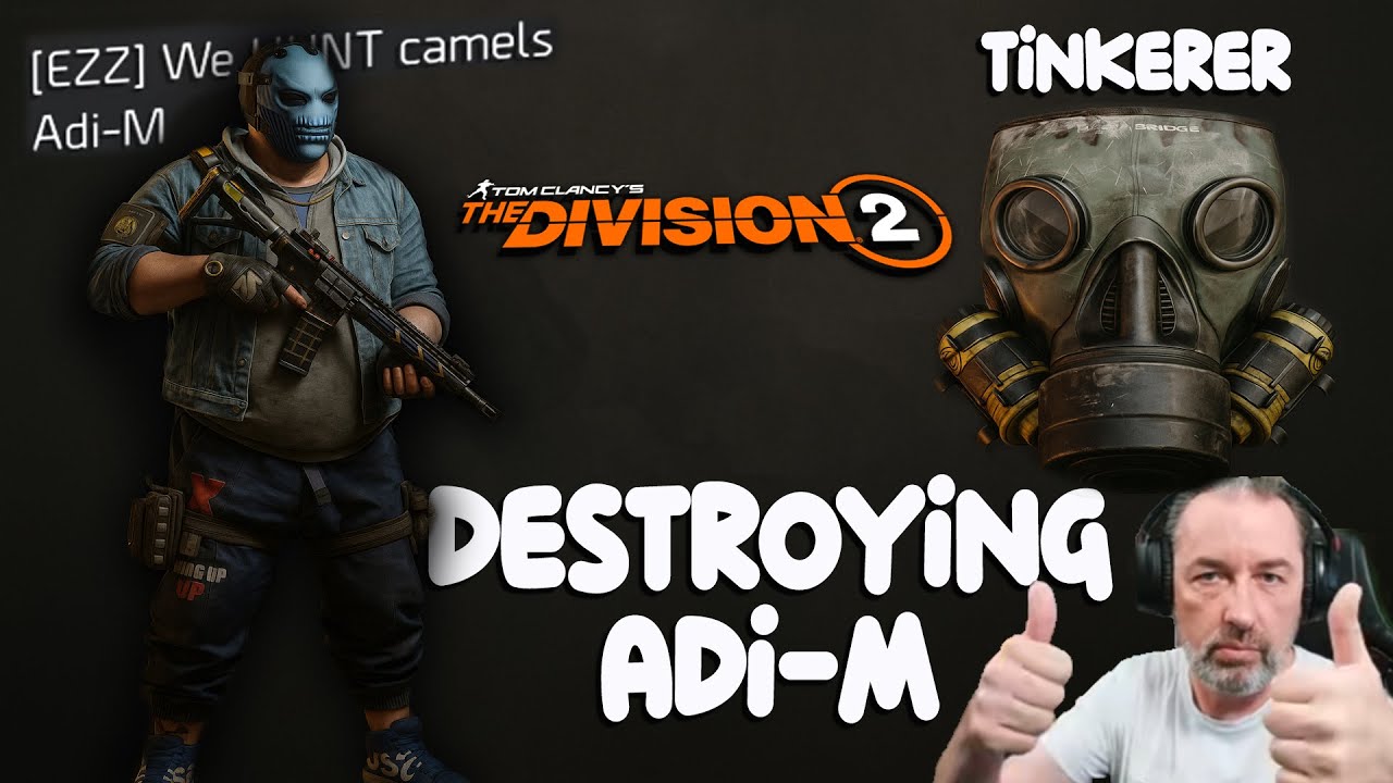 hopeless Adi-M getting destroyed with Tinkerer mask (The Division 2 PVP Y7S1.3)