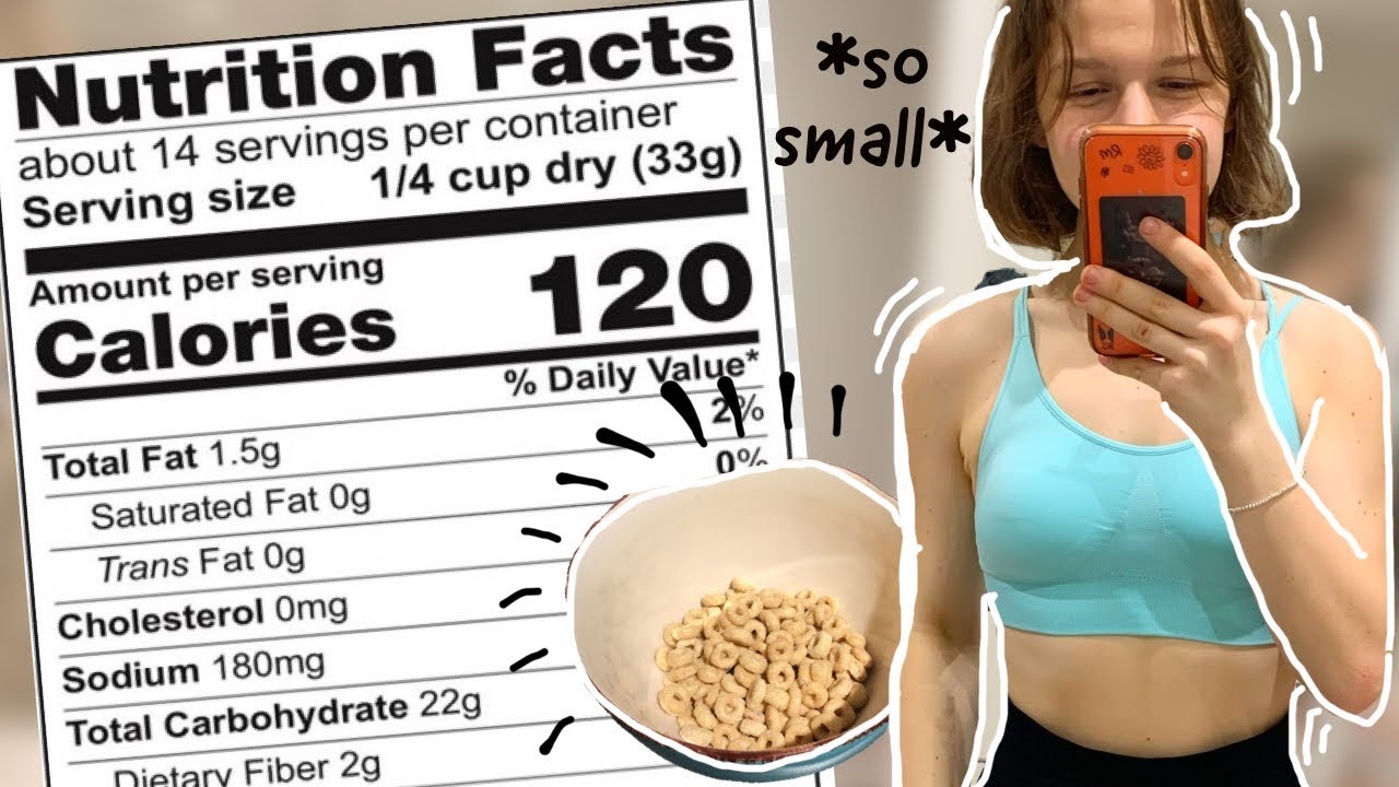 Eating Recommended Serving Sizes for a Day | *SERVING SIZES SUCK*