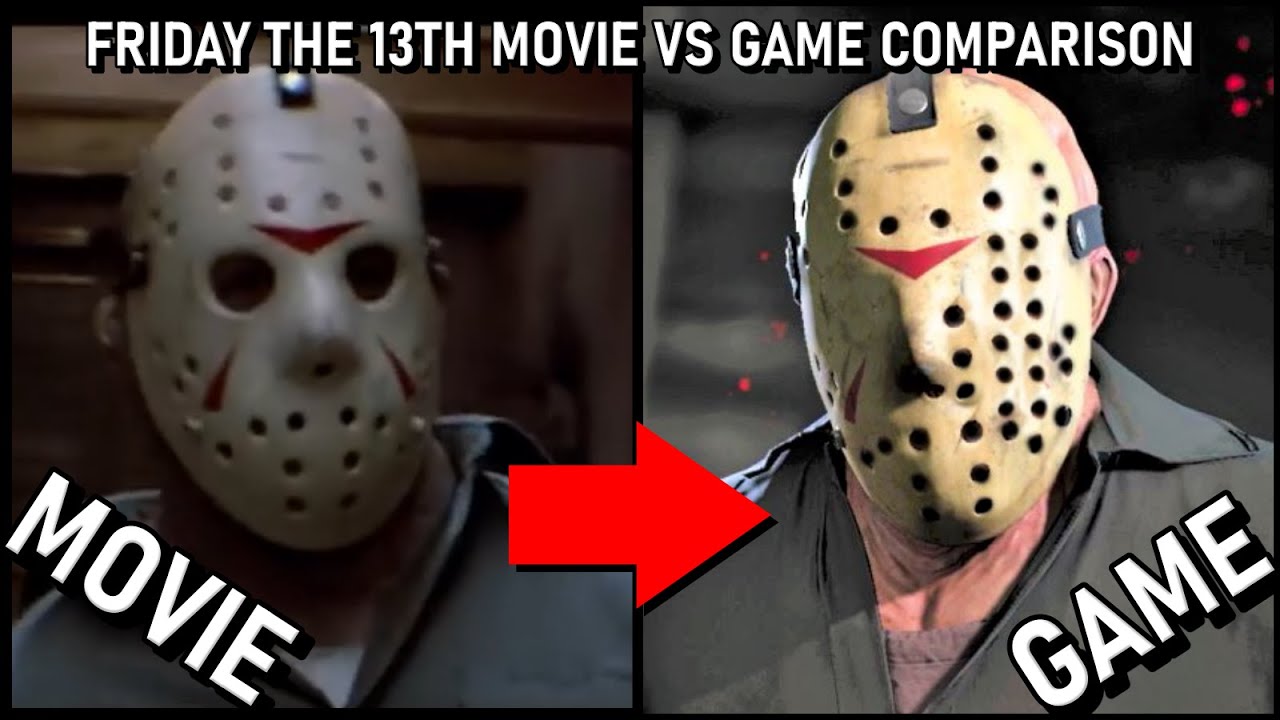 JASON Friday the 13th Movie Vs Game Comparisons