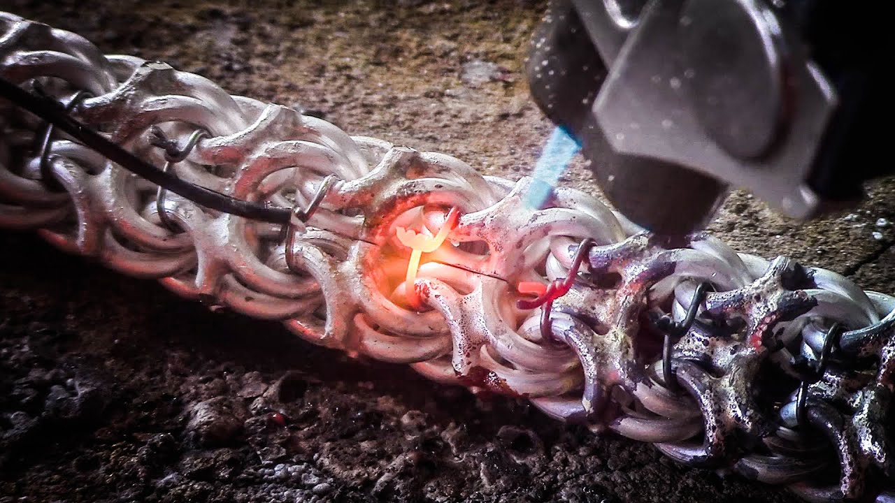 С таким браслетом я БРУТАЛ. How to make a chain bracelet 