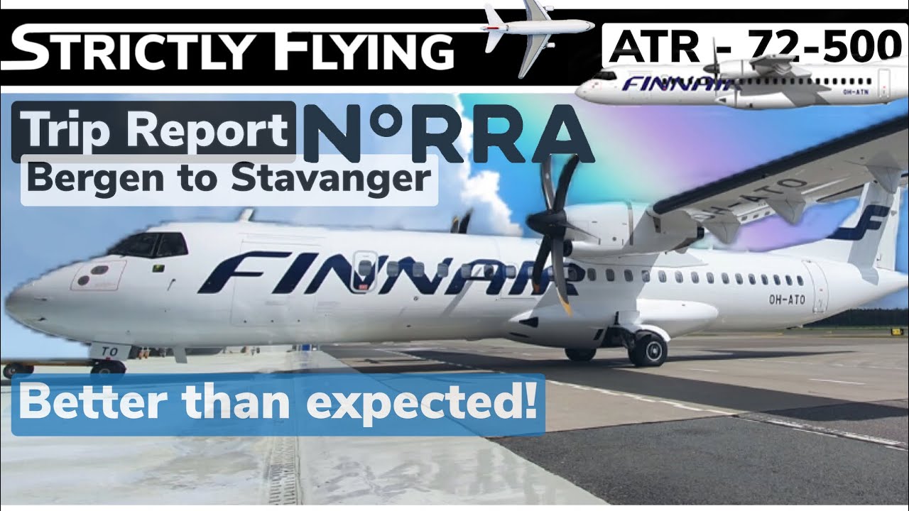 Widerøe/Nora/Finnair from Bergen to Stavanger | July 2022| Trip Report