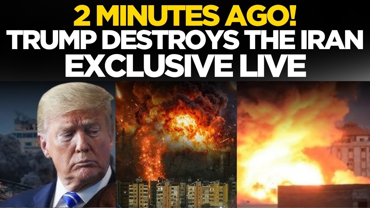 LIVE | Trump&rsquo;s EXPLOSIVE Warning Stuns Iran: &ldquo;We&rsquo;ll Bomb Again&rdquo; | Trump Latest News Live | US News