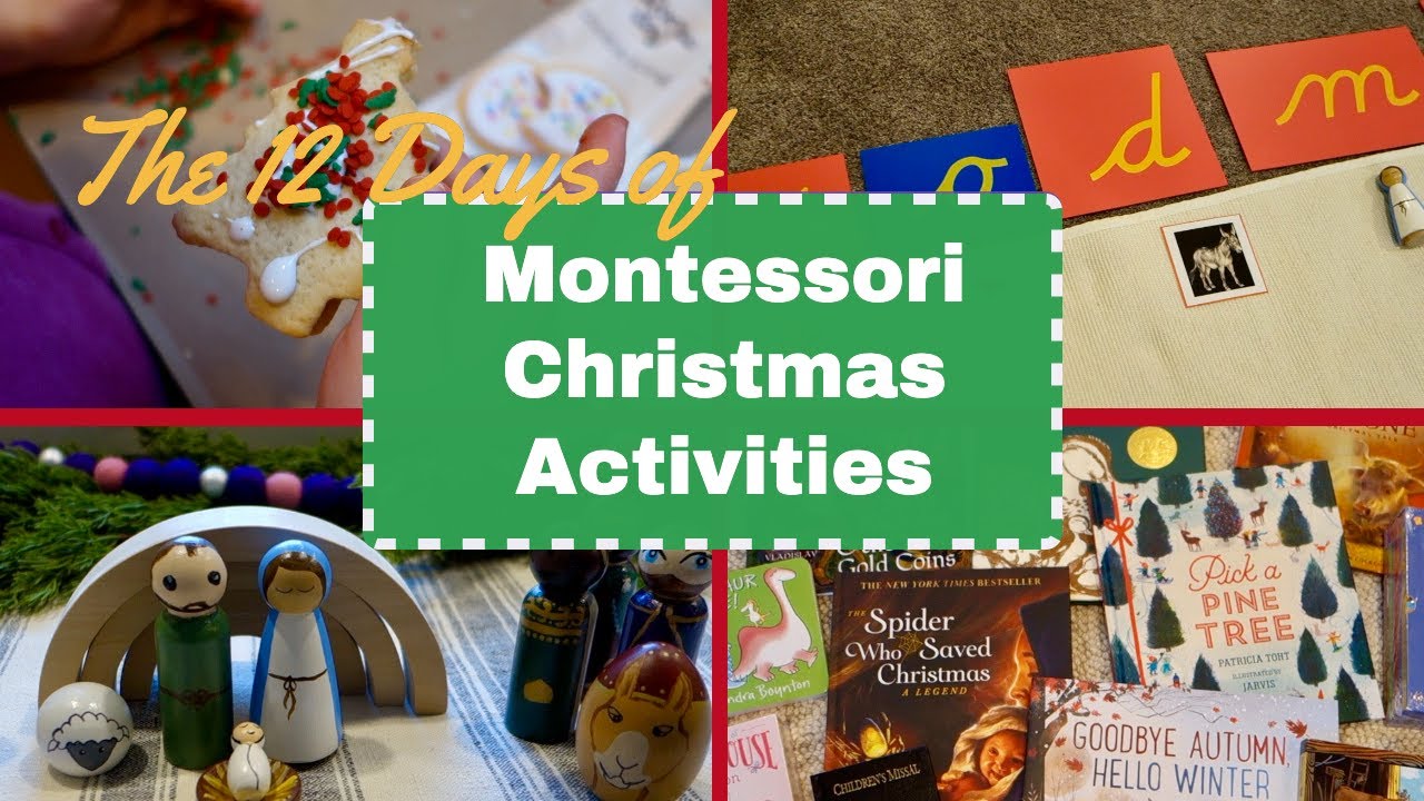 The 12 Days of Montessori Christmas Activities // Shelf Work + Liturgical Living for Christmastide