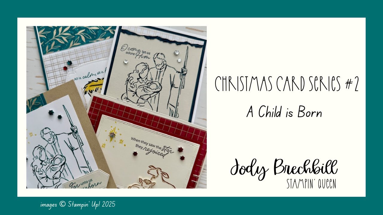Christmas Card Series #2: A Child Is Born (and It’s Gorgeous!)